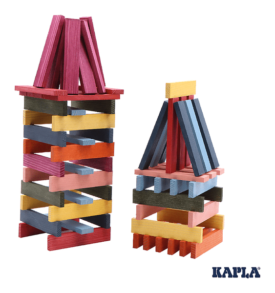 KAPLA 100er Kasten Octocolor, mehrfarbig