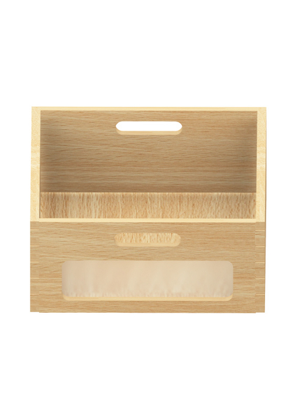 BasicPlus Materialkasten inkl. Filzstreifen, groß, mit Acrylglasfront, Buche Massivholz BasicPlus Materialkasten inkl. Filzstreifen, groß, mit Acrylglasfront, Buche Massivholz