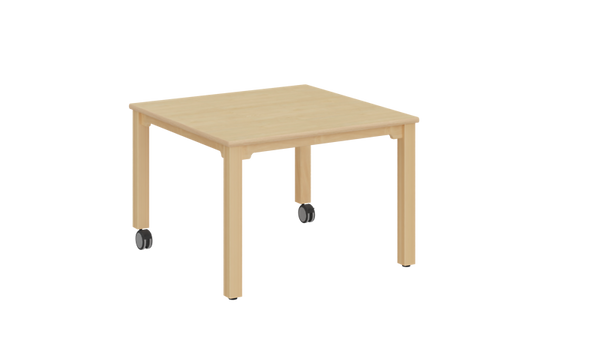 Esstisch, Holztisch, Kiefernholz, Rollen, Stuhl?