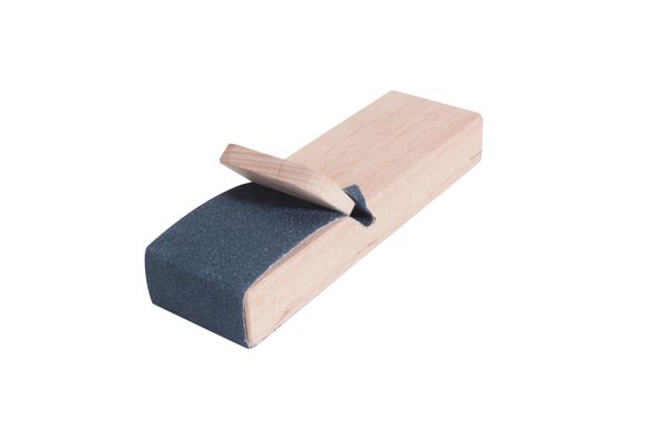 Schleifblock, Schleifstein, Schleifenstein, Holzschnellschleifer, Schleifklotz