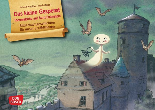 Kamishibai Bildkartenset - Das kleine Gespenst. Tohuwabohu auf Burg Eulenstein Kamishibai Bildkartenset - Das kleine Gespenst. Tohuwabohu auf Burg Eulenstein
