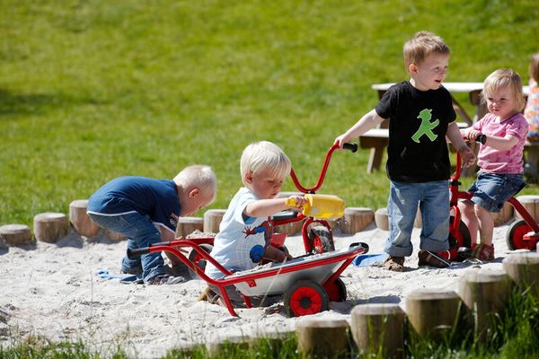 WINTHER MINI VIKING Schubkarre, Metall, 2-4 Jahre