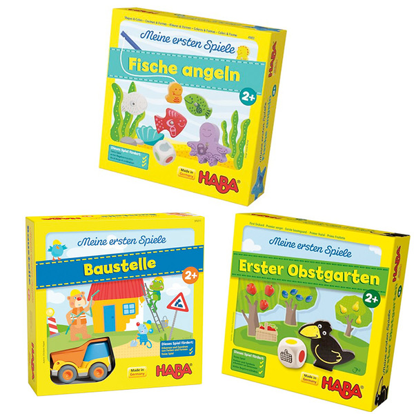 HABA Bestseller-Set, Spiele ab 2 Jahre (3 Spiele)