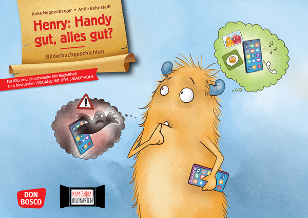 Kamishibai Bildkartenset - Henry: Handy gut, alles gut?  Kamishibai Bildkartenset - Henry: Handy gut, alles gut?