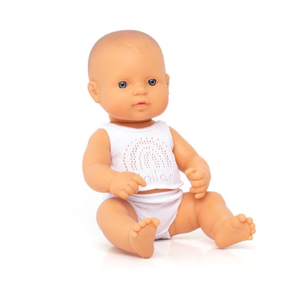 Puppe Mädchen hell - 32 cm
