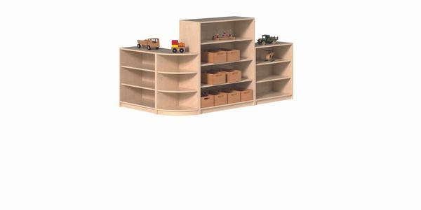 Korpusregalsysteme "ROBERT" Regalsystem (B/H/T: 142 x 80/120 x 40/220 cm)