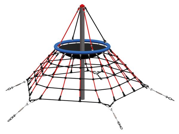 Seilnetz-Pyramide Dino Mini