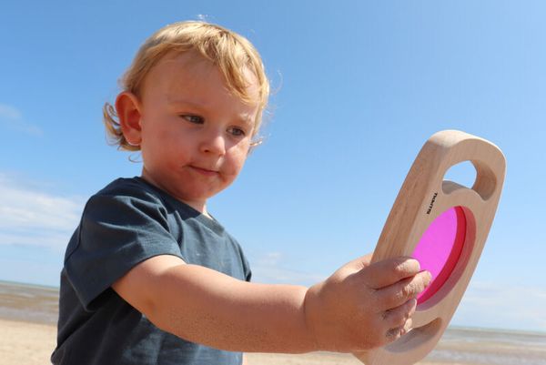 Sensorische Lupen, ab 12 Monate, 6-teiliges Set Sensorische Lupen, ab 12 Monate, 6-teiliges Set