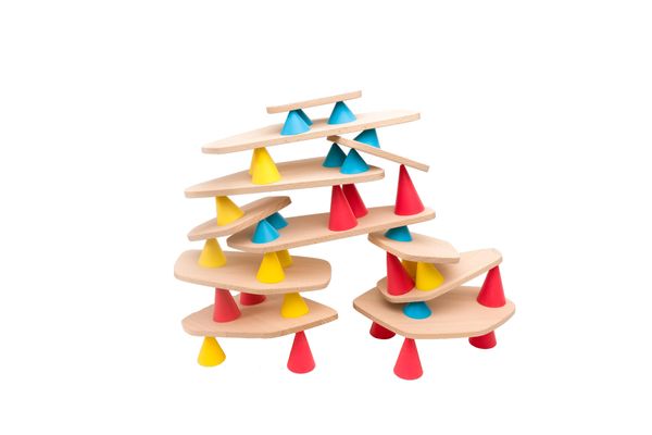 PIKS Stapelspiel, medium, 44 Teile, ab 3 Jahre PIKS Stapelspiel, medium, 44 Teile, ab 3 Jahre