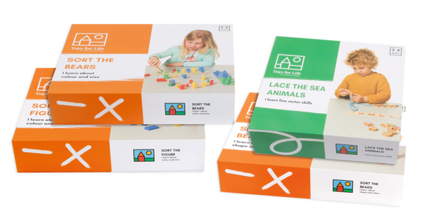 TOYS FOR LIFE Set 6 (4er-Set), ab 3 Jahre TOYS FOR LIFE Set 6 (4er-Set), ab 3 Jahre