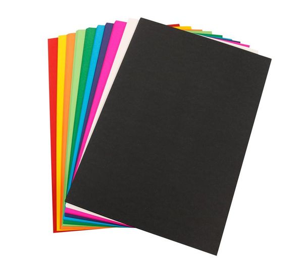 colored paper, construction paper, multicolor, sheet set, cardstock