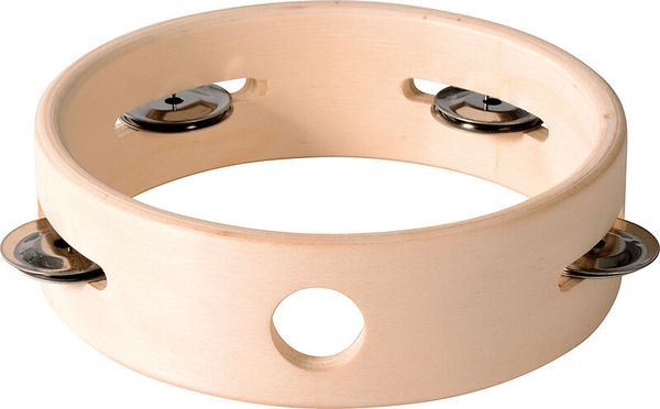 Schellen-Tamburin mit 4 Schellen