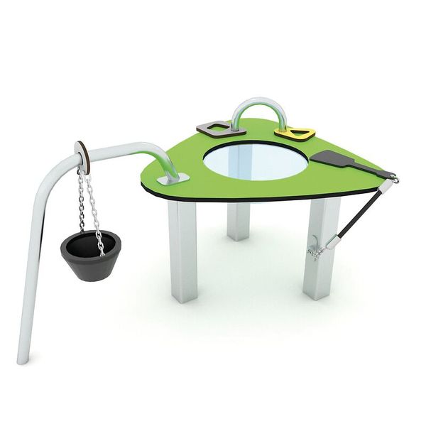 Wasserspieltisch mit Sandeimer