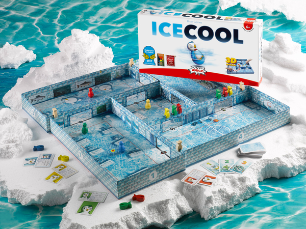 ICECOOL, Gesellschaftsspiel, 2-4 Personen, ab 6 Jahre ICECOOL, Gesellschaftsspiel, 2-4 Personen, ab 6 Jahre
