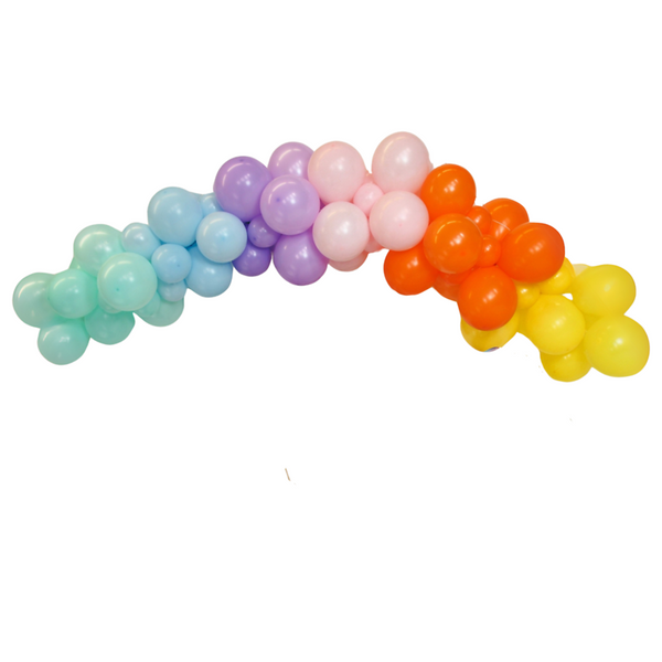 Ballongirlanden-Kit DIY Bunt, 72 tlg.