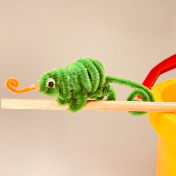 ELVIRAS Chenille-Draht (Pfeifenputzer), 50 cm, 200 Stück