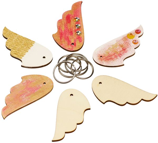 Schlüsselanhänger "Flügel", 6er Set Schlüsselanhänger "Flügel", 6er Set