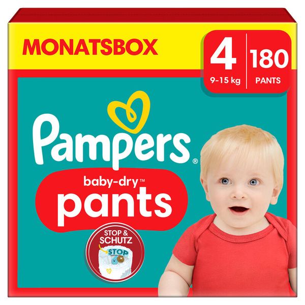 PAMPERS Baby Dry Pants Gr. 4, Maxi 9-15 kg, Packungsgröße wählbar