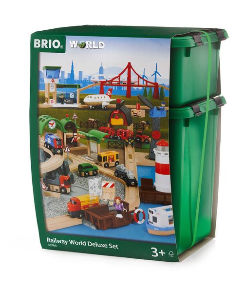 BRIO Großes Premium Set in Kunststoffboxen (106 Teile), ab 1 Spieler, ab 3 Jahre BRIO Großes Premium Set in Kunststoffboxen (106 Teile), ab 1 Spieler, ab 3 Jahre