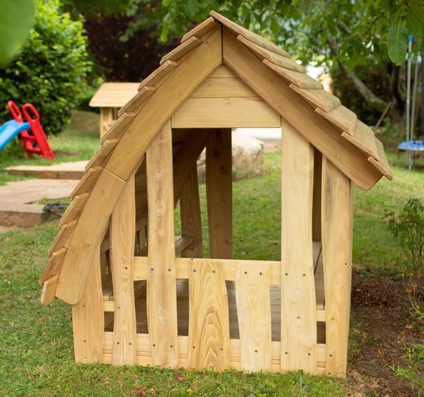 Spielhaus Waldhütte inkl. Holzboden