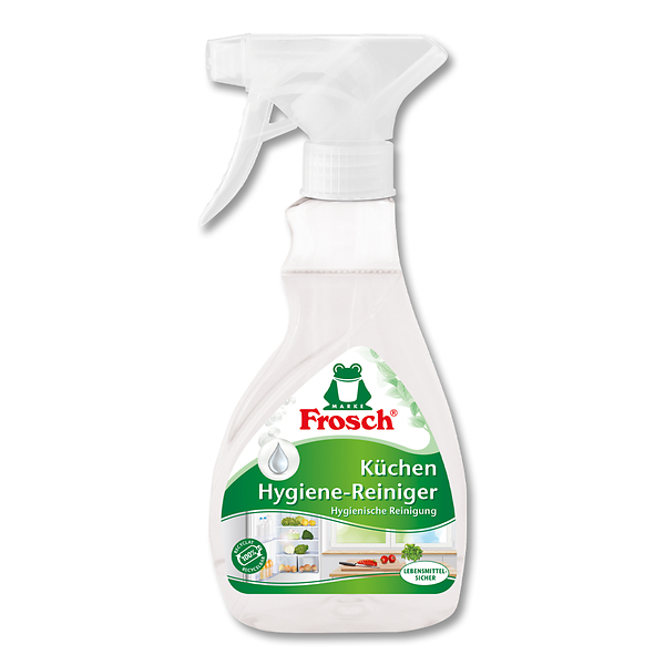 Küchenreiniger, Hygiene-Reiniger, Sprühflasche, Allzweckreiniger, Frosch