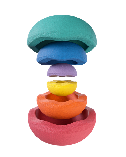 foam toys, stacking rings, colorful rings, nested rings, earthing toy