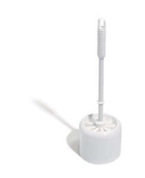 toilet brush, reinigungswerkzeug, weiß, stiel, halter