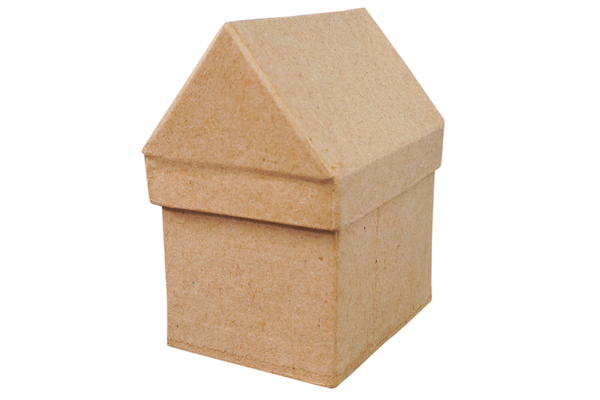 Cardboard, Haus, Haus-förmig, Modell, Miniatur