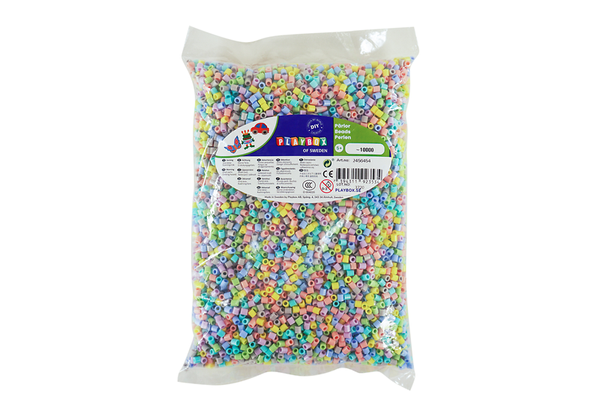Bügelperlen Vorteilspaket, Pastellfarben, 3 x 10.000 Stück