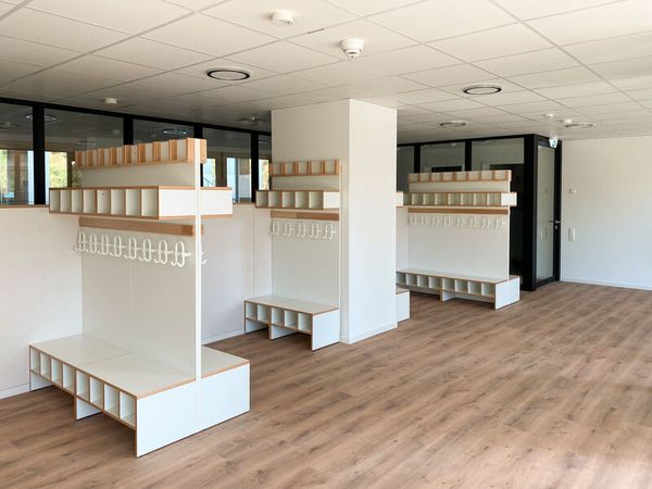 DECOR 2er - Garderobenmodul mit HEWI Haken DECOR 2er - Garderobenmodul mit HEWI Haken