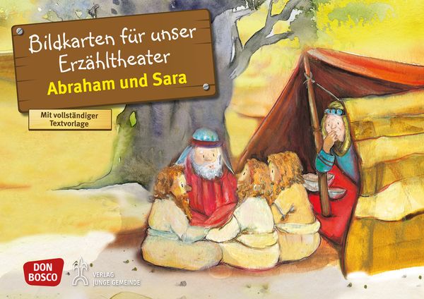Bildkarten, Erzäh theater, Abraham und Sara, Familie, Kartenformat
