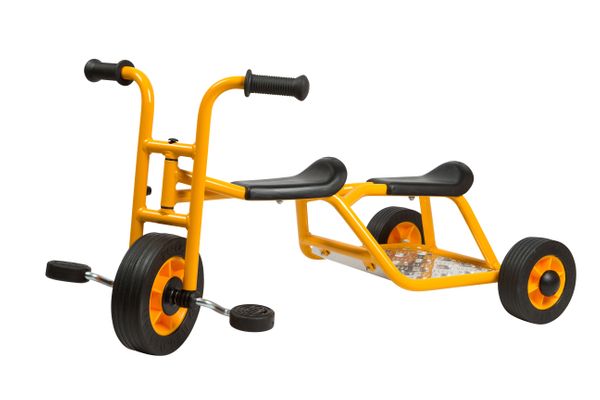 Kinder-Trike, Dreirad, Gelb, Sitztour, Pedal-Bike