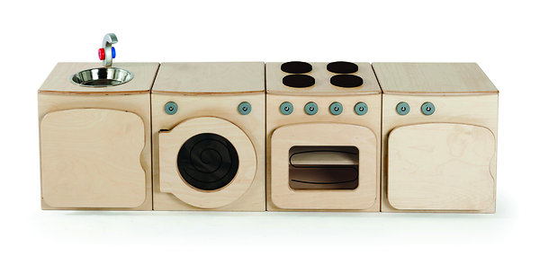 Küchen-Set natur, ab 18 Monate Küchen-Set natur, ab 18 Monate