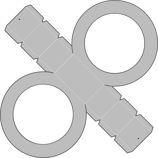 FOLIA Laternen-Rohlinge aus Kraftkarton, 5 Stück, braun FOLIA Laternen-Rohlinge aus Kraftkarton, 5 Stück, braun