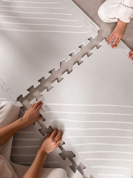 FUNZY Spielmatten-Set, 6 Teile, Motiv und Farbe wählbar