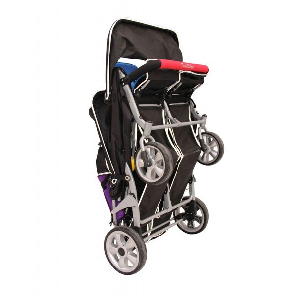 FAMILIDOO Lidoo Bus, 6-Sitzer Kinderwagen für Neugeborene bis zum Kleinkind