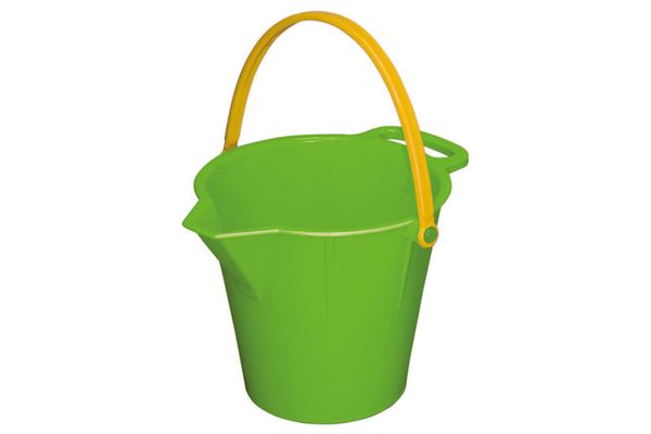 Eimer mit Tülle grün, 16,5 cm hoch Eimer mit Tülle grün, 16,5 cm hoch