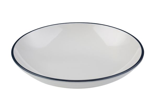 ID Fine Modest Navy Teller tief, 25 cm, 12 Stück