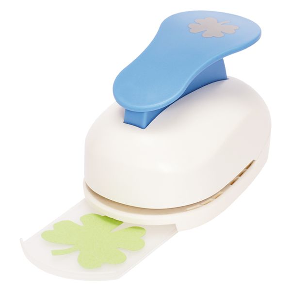 XXL-Wunder- & Konfettilocher, Kleeblatt, Motiv ca. 7cm  XXL-Wunder- & Konfettilocher, Kleeblatt, Motiv ca. 7cm