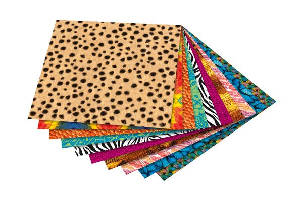 FOLIA Origamipapier Wildlife, 15x15 cm, 50 Blatt FOLIA Origamipapier Wildlife, 15x15 cm, 50 Blatt