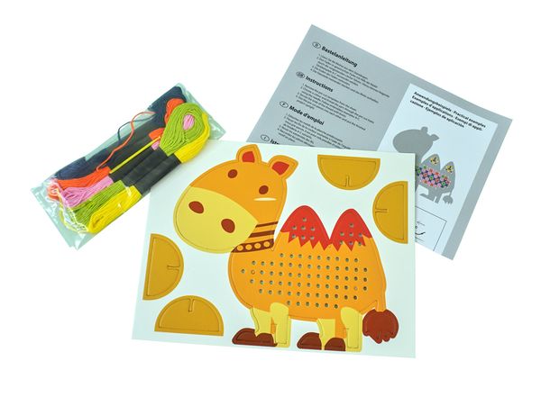 Kreuzstich-Bastelset, ca. 21 x 18 cm, Motiv wählbar Kreuzstich-Bastelset, ca. 21 x 18 cm, Motiv wählbar