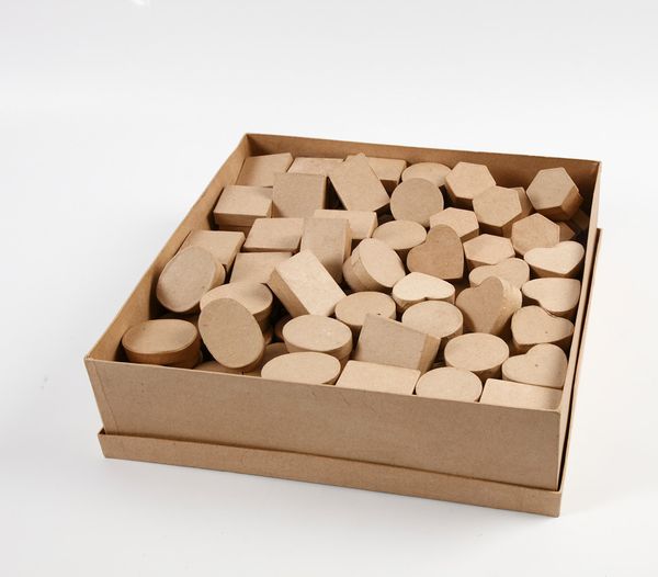 Holzblöcke, Holzstücke, Kasten, Baumaterialien, Holzformen