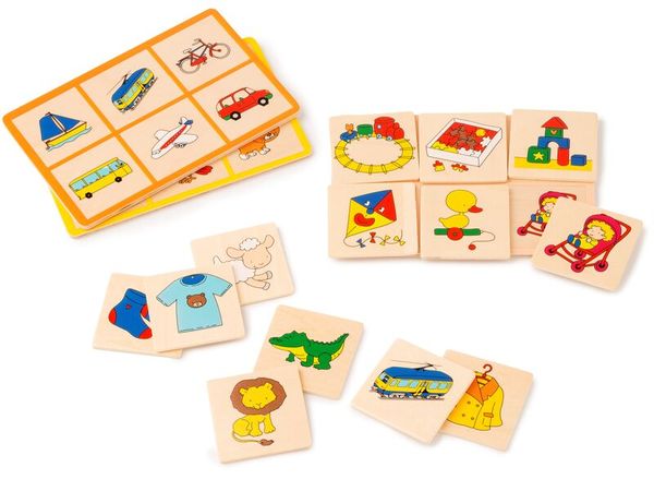 TOYS FOR LIFE word bingo - Wort-Bingo, ab 3 Jahre
