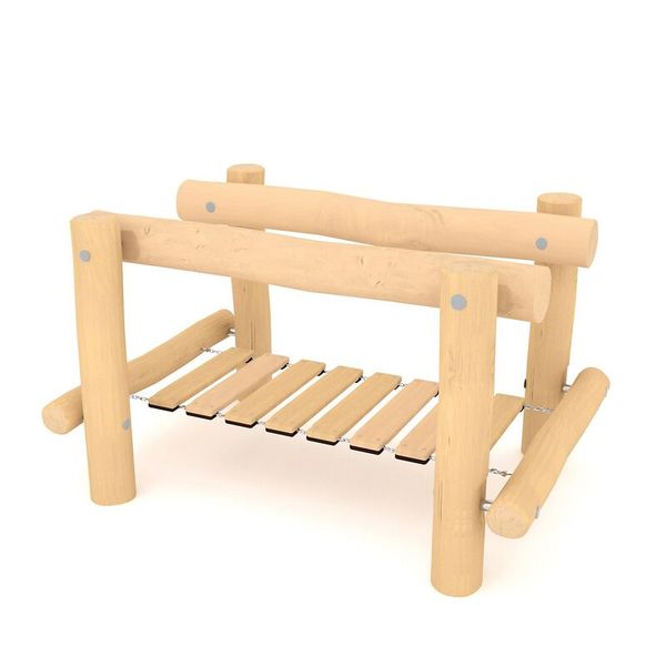 Wackelbrücke 190cm, Robinie