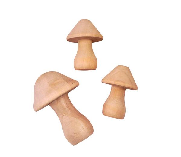 holz, holzpilz, mushroom, holzkunst, deko