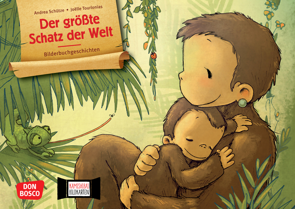 Kind, Brille, Affe, Junges, Wald