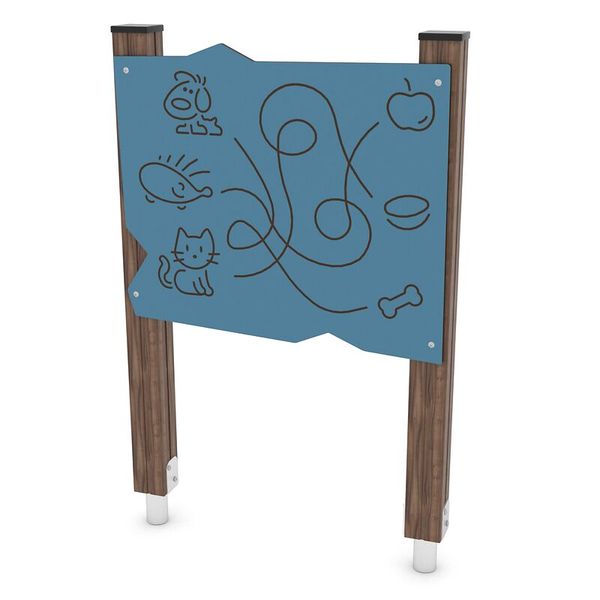 Motorikwand Wooden, verschiedene Motive