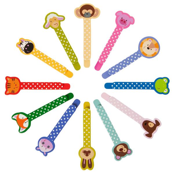 Holz-Lesezeichen "Lustige Freunde", 12tlg. Holz-Lesezeichen "Lustige Freunde", 12tlg.