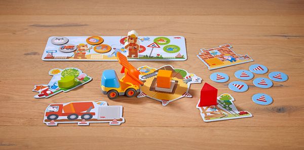 HABA Meine ersten Spiele - Baustelle, ab 2 Jahre, Spieldauer 10 Minuten HABA Meine ersten Spiele - Baustelle, ab 2 Jahre, Spieldauer 10 Minuten