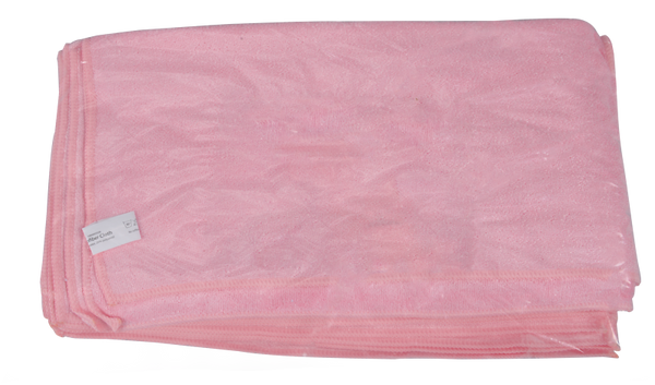 Microfasertuch, elastisch, rot, 40x40 cm, 10 Tücher